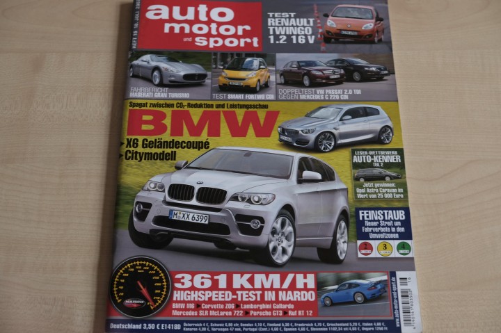 Deckblatt Auto Motor und Sport (16/2007)